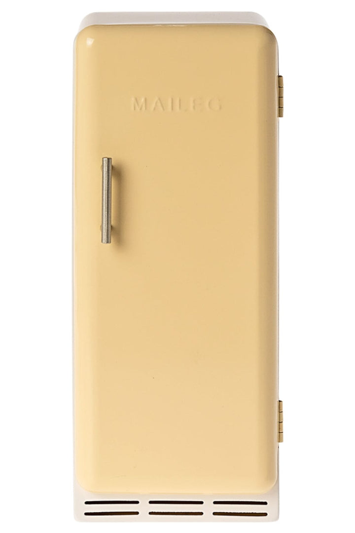 Maileg - Miniature Køleskab - Gul