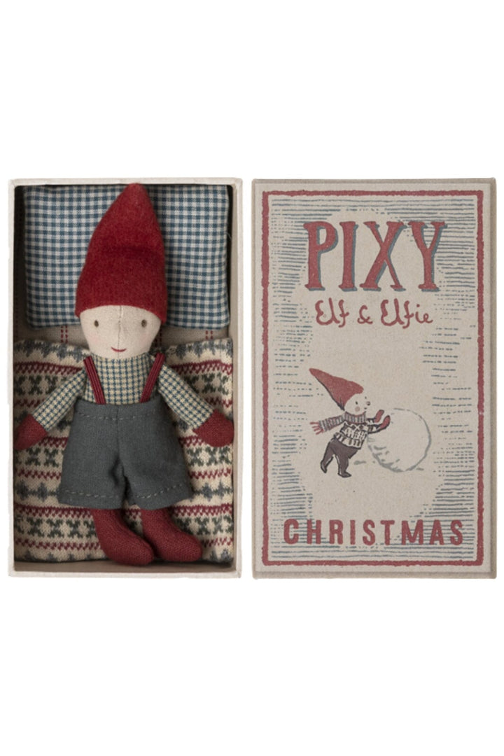 Maileg - Pixy Elf In Matchbox