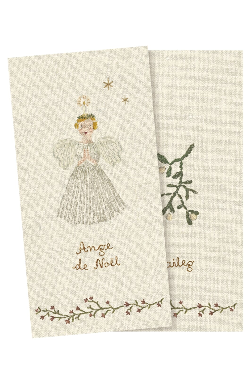 Maileg - Serviet, Engel, Hvid - Small