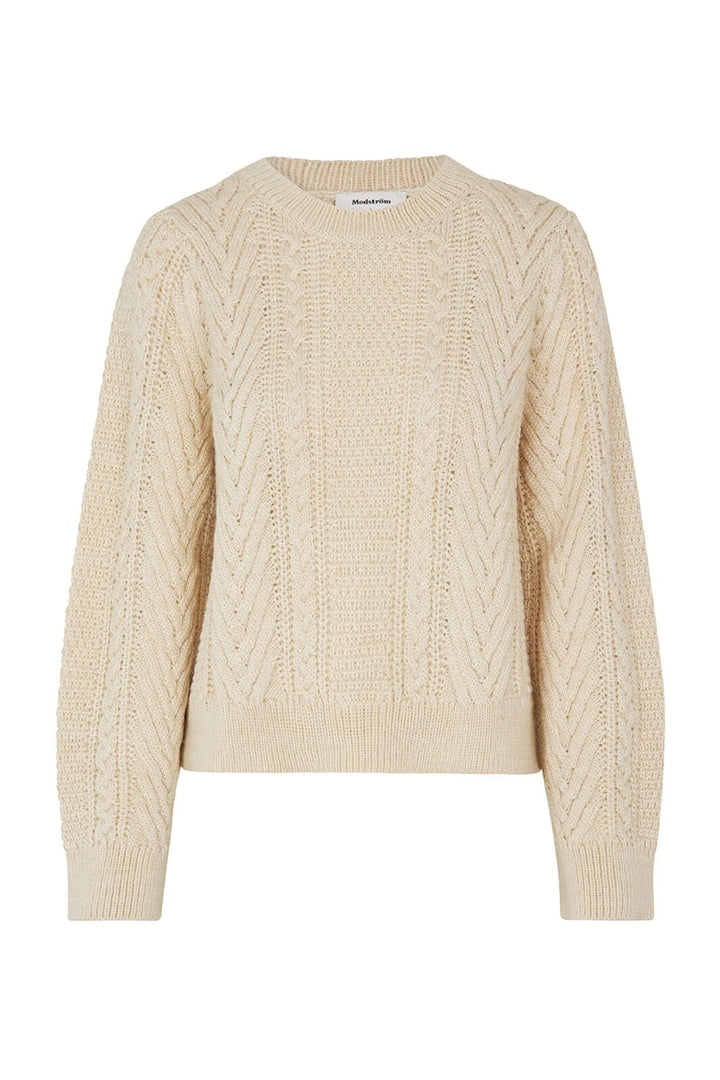 Modström - Grannonmd O-Neck - 12 Vanilla Ice