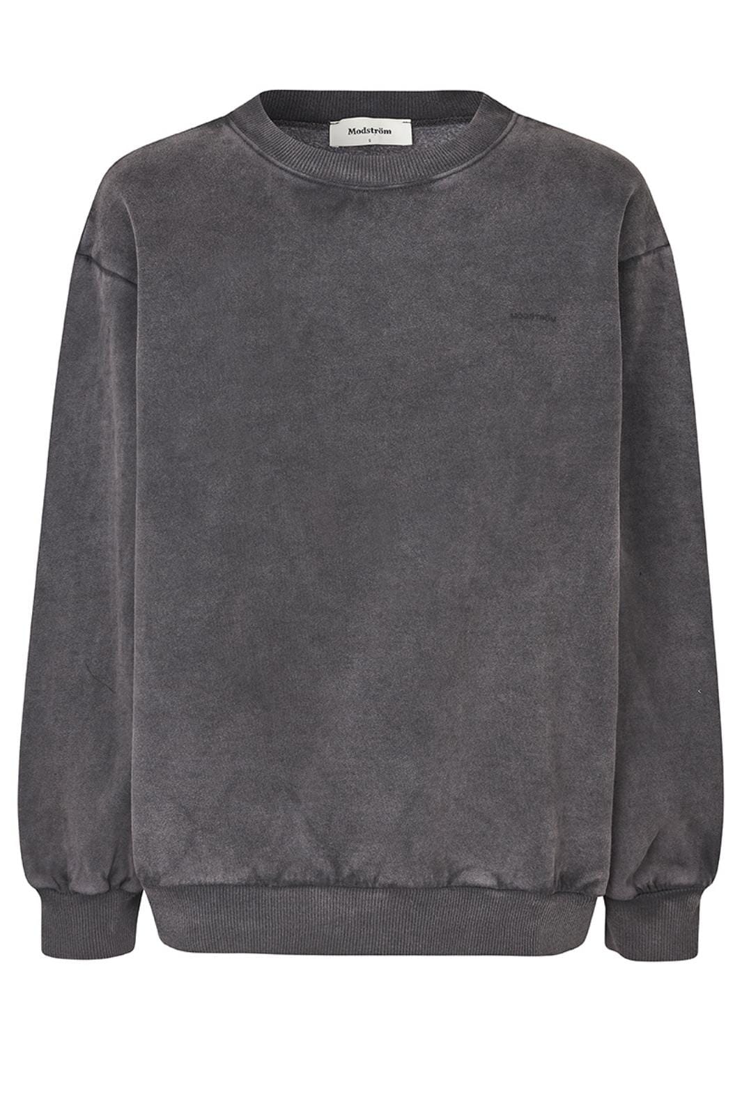 Modström - Kalliemd O-Neck - 7705 Washed Black