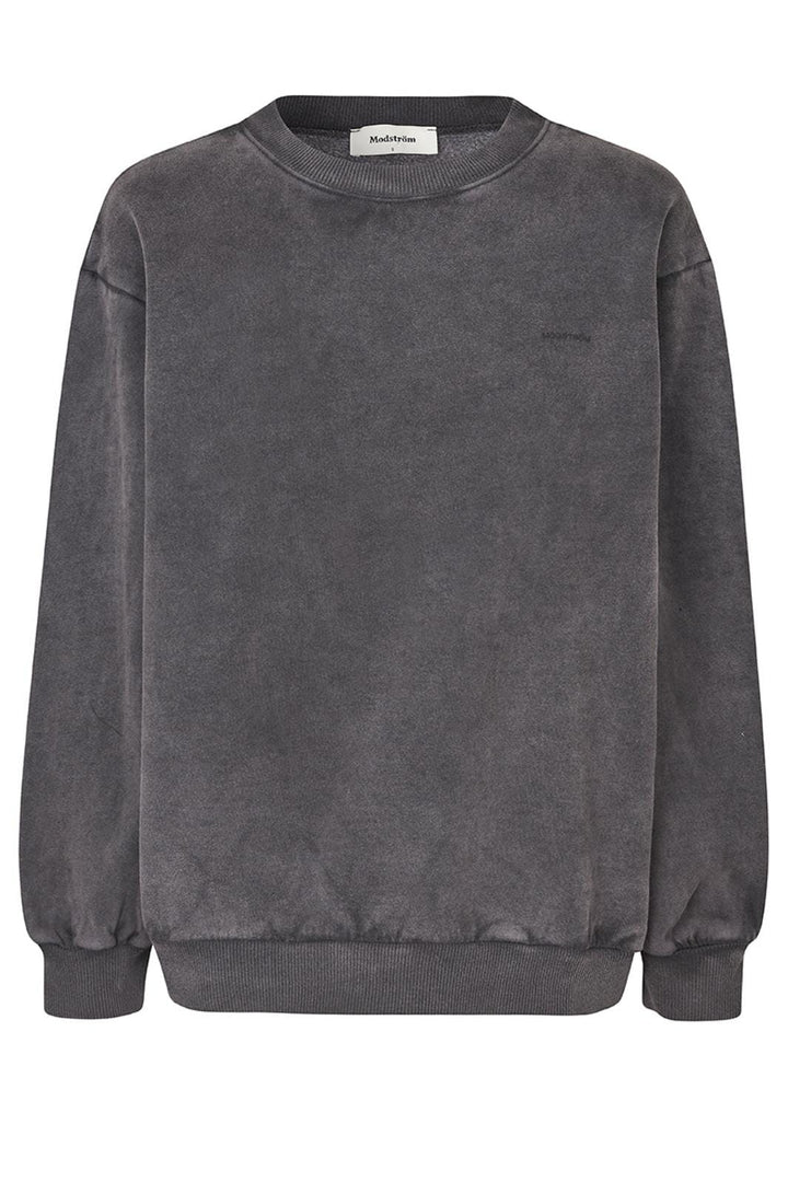 Modström - Kalliemd O-Neck - 7705 Washed Black