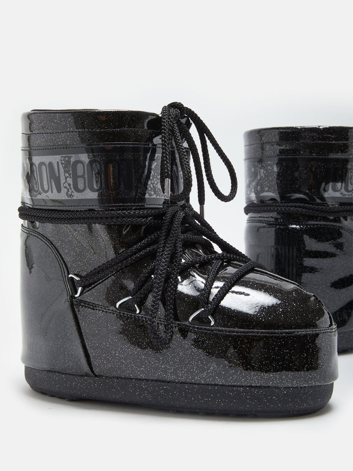 Moon Boot - Mb Icon Low Glitter - N001 Black