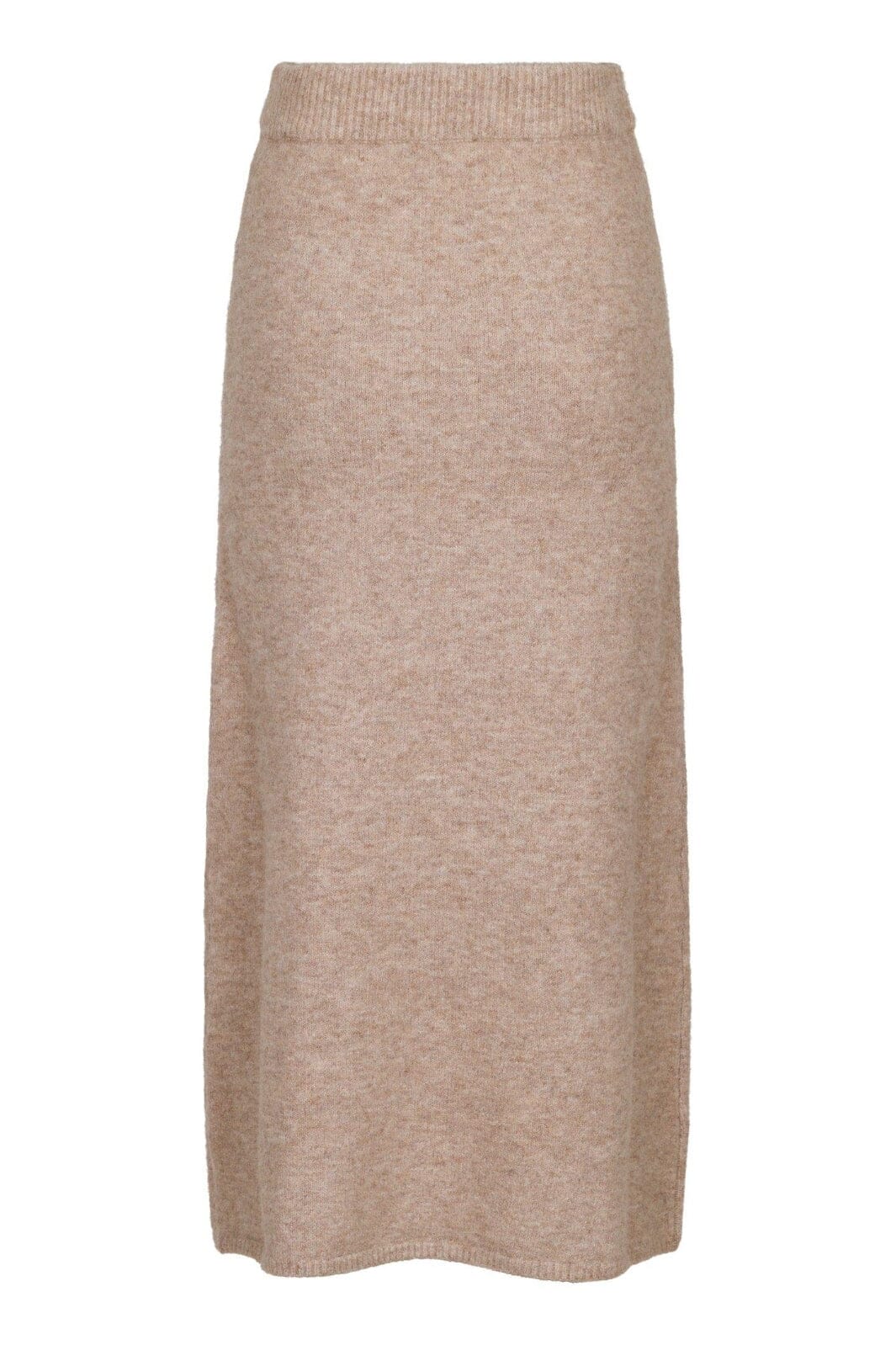Neo Noir - Ashanti Knit Skirt - Sand Melange