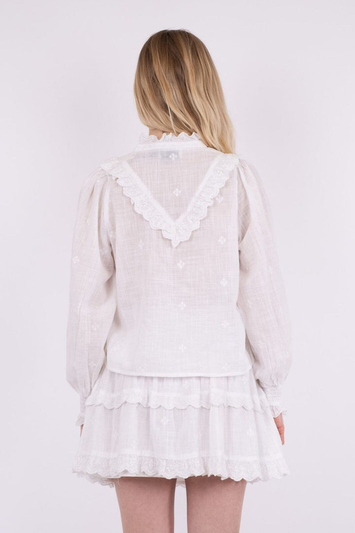 Neo Noir - Degas Blouse - White