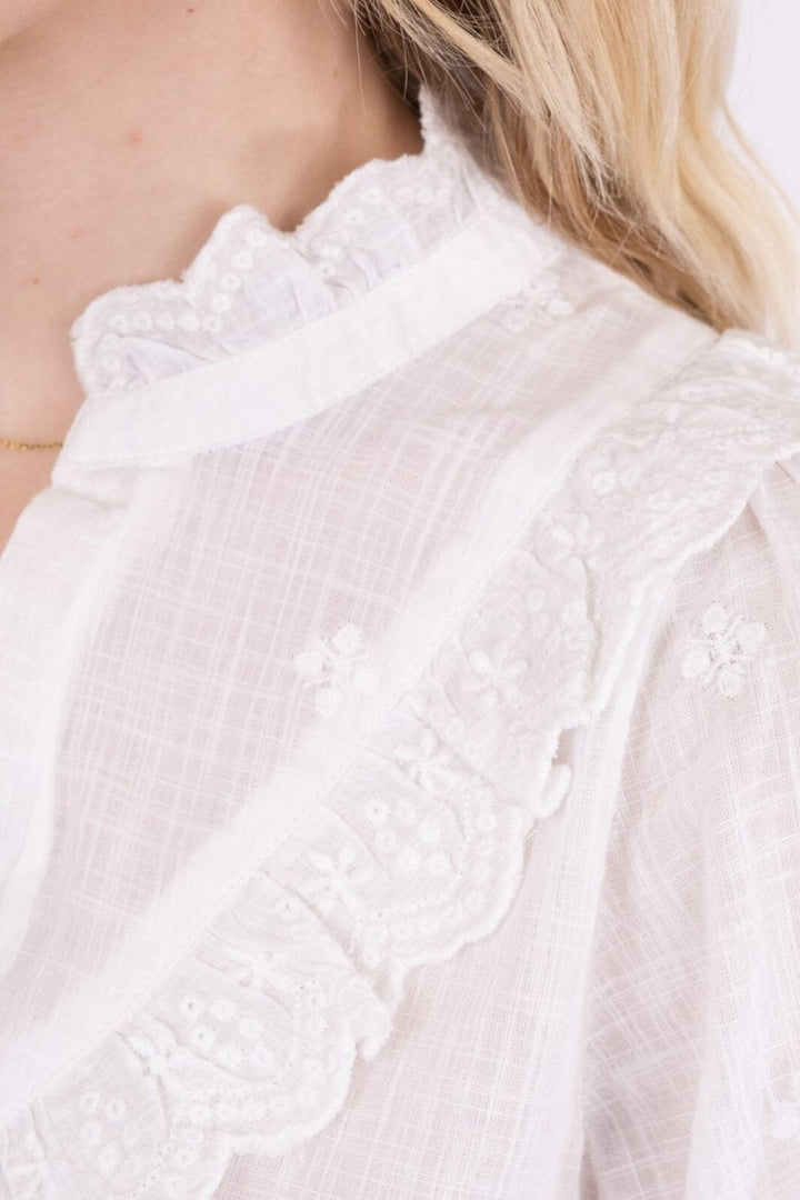 Neo Noir - Degas Blouse - White