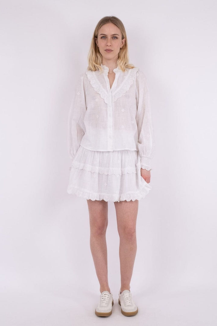 Neo Noir - Degas Blouse - White