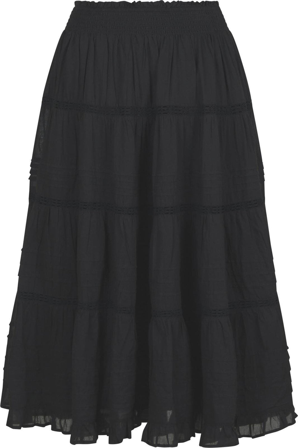 Neo Noir - Felicia S Voile Skirt - Black