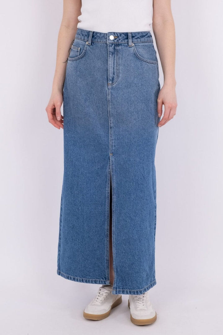 Neo Noir - Frankie D Skirt - Vintage Blue