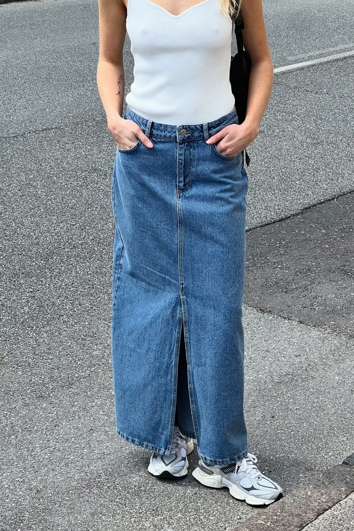 Neo Noir - Frankie D Skirt - Vintage Blue