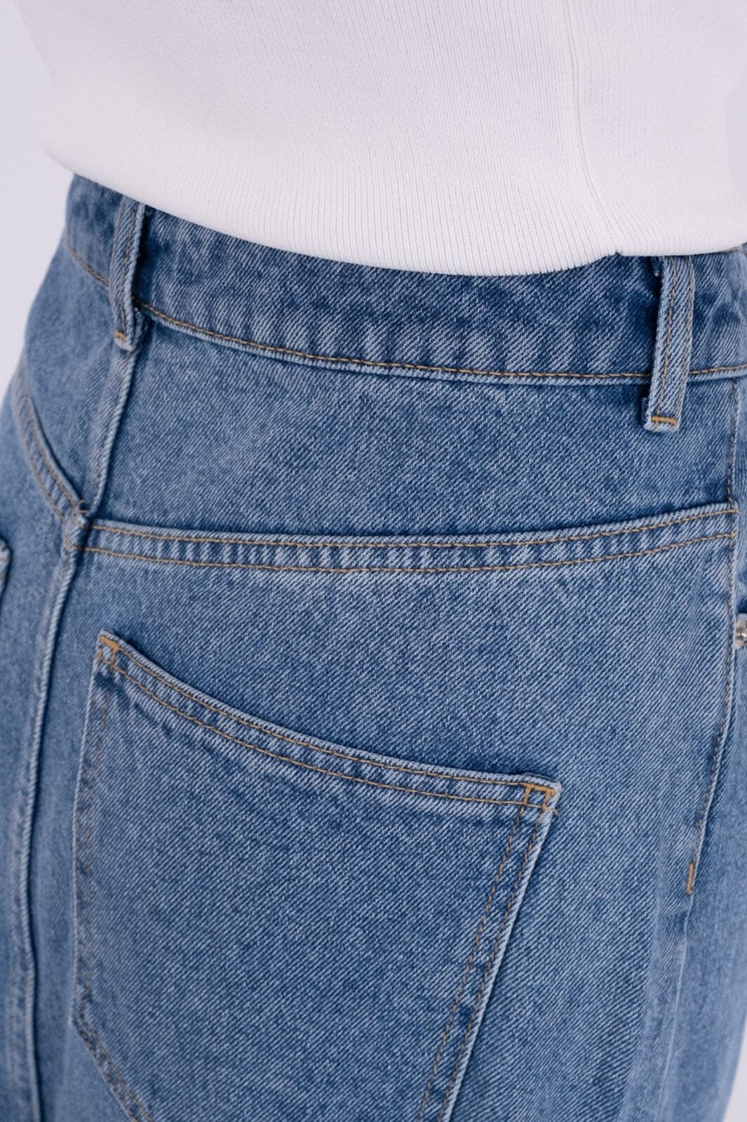 Neo Noir - Frankie D Skirt - Vintage Blue