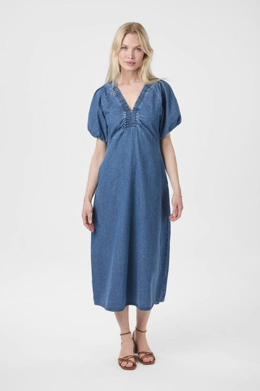 Forudbestilling - Neo Noir - Illana Denim Dress 165931 - 140 - Blue