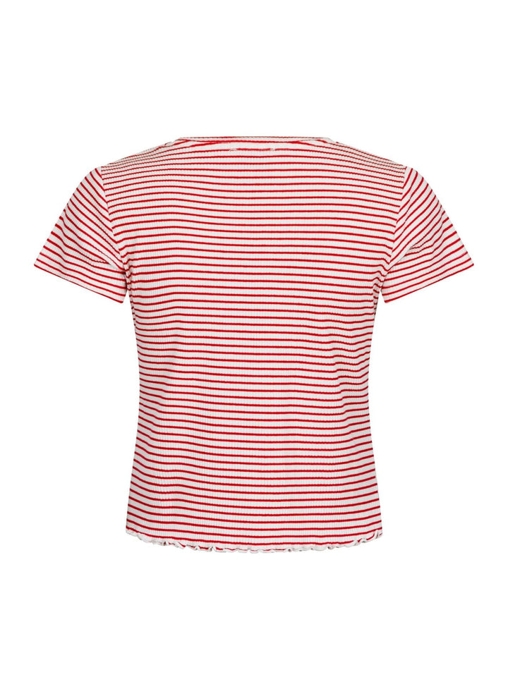 Neo Noir - Lonnie Stripe Tee - Red