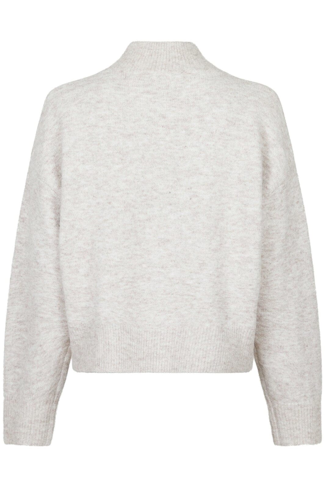 Neo Noir - Paulina Knit Blouse - Beige Melange