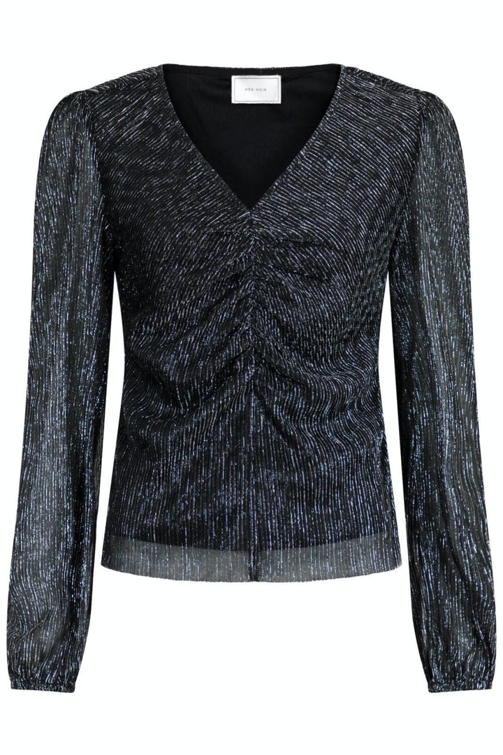 Neo Noir - Ralph Glitz Blouse - Silver