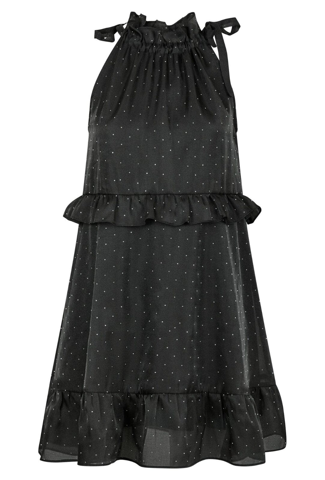 Neo Noir - Rida Bedazzled Dress - Black