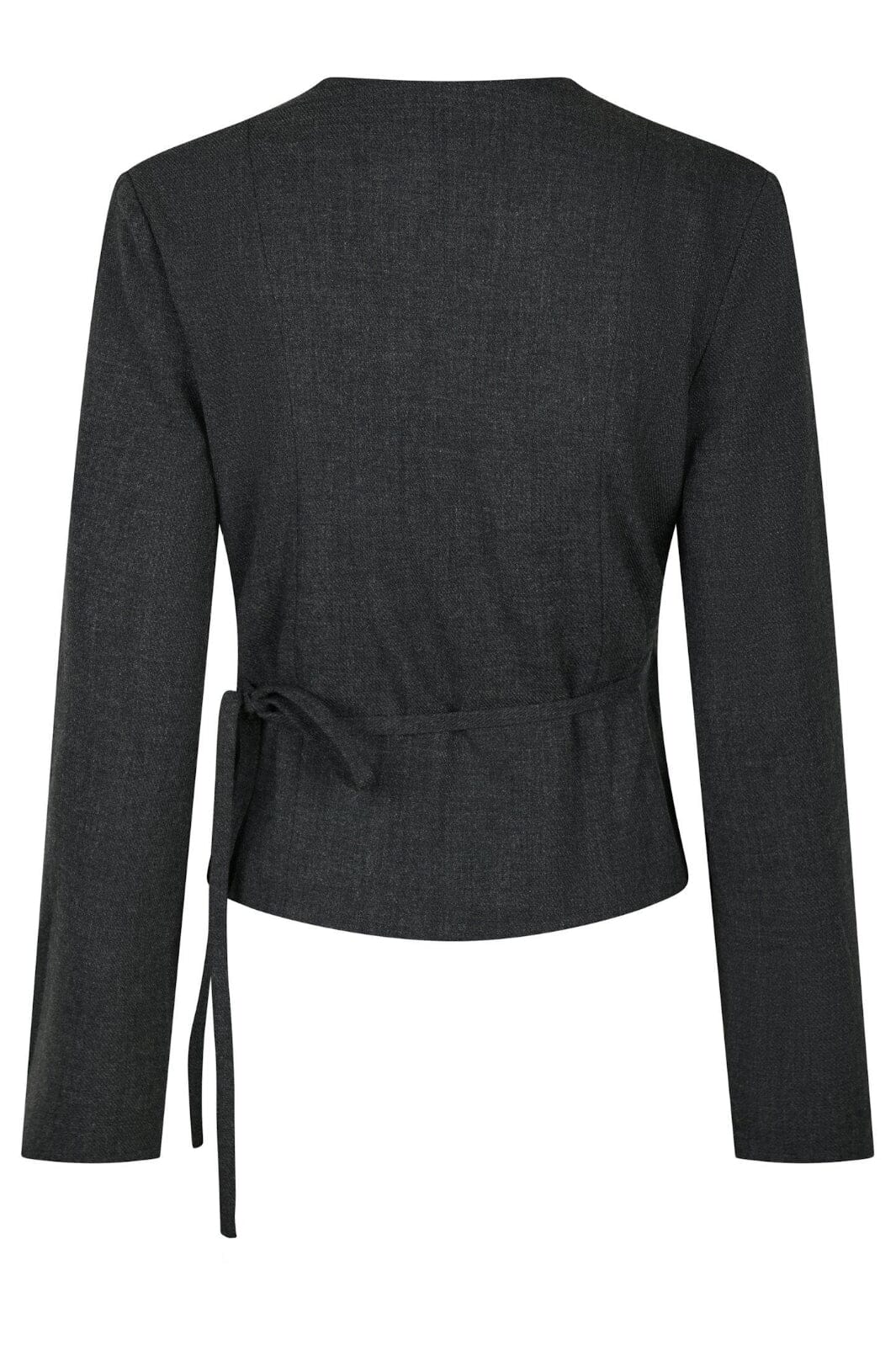 Neo Noir - Simmi Wrap Blouse 164152 - 132 - Antracit