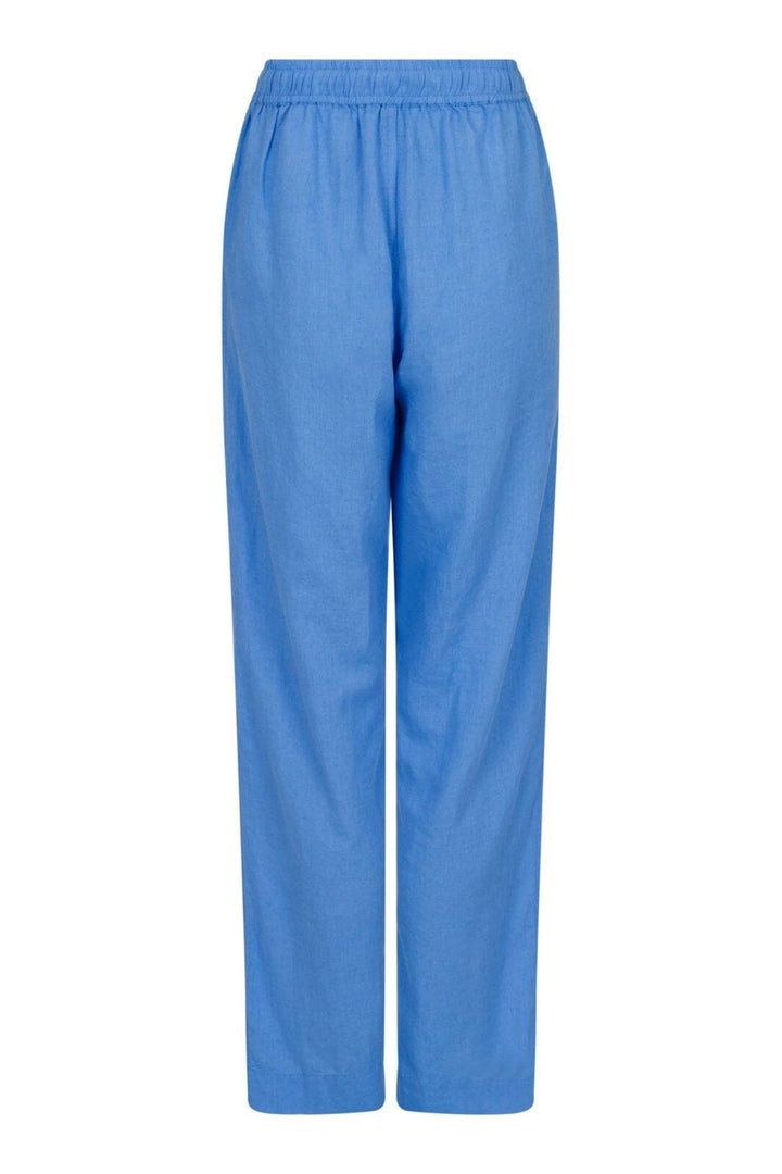 Neo Noir - Sonar Linen Pants - Dusty Blue