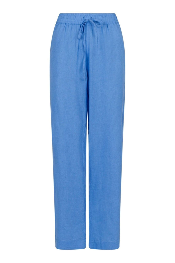 Neo Noir - Sonar Linen Pants - Dusty Blue