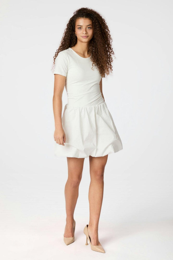Neo Noir - Stela Short Balloon Skirt 163696 - 120 - White