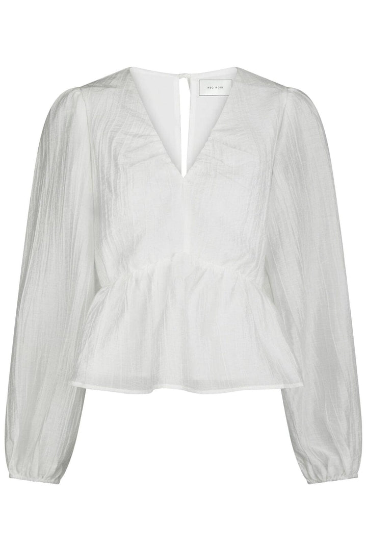 Neo Noir - Timmy Solid Blouse 164913 - 120 - White