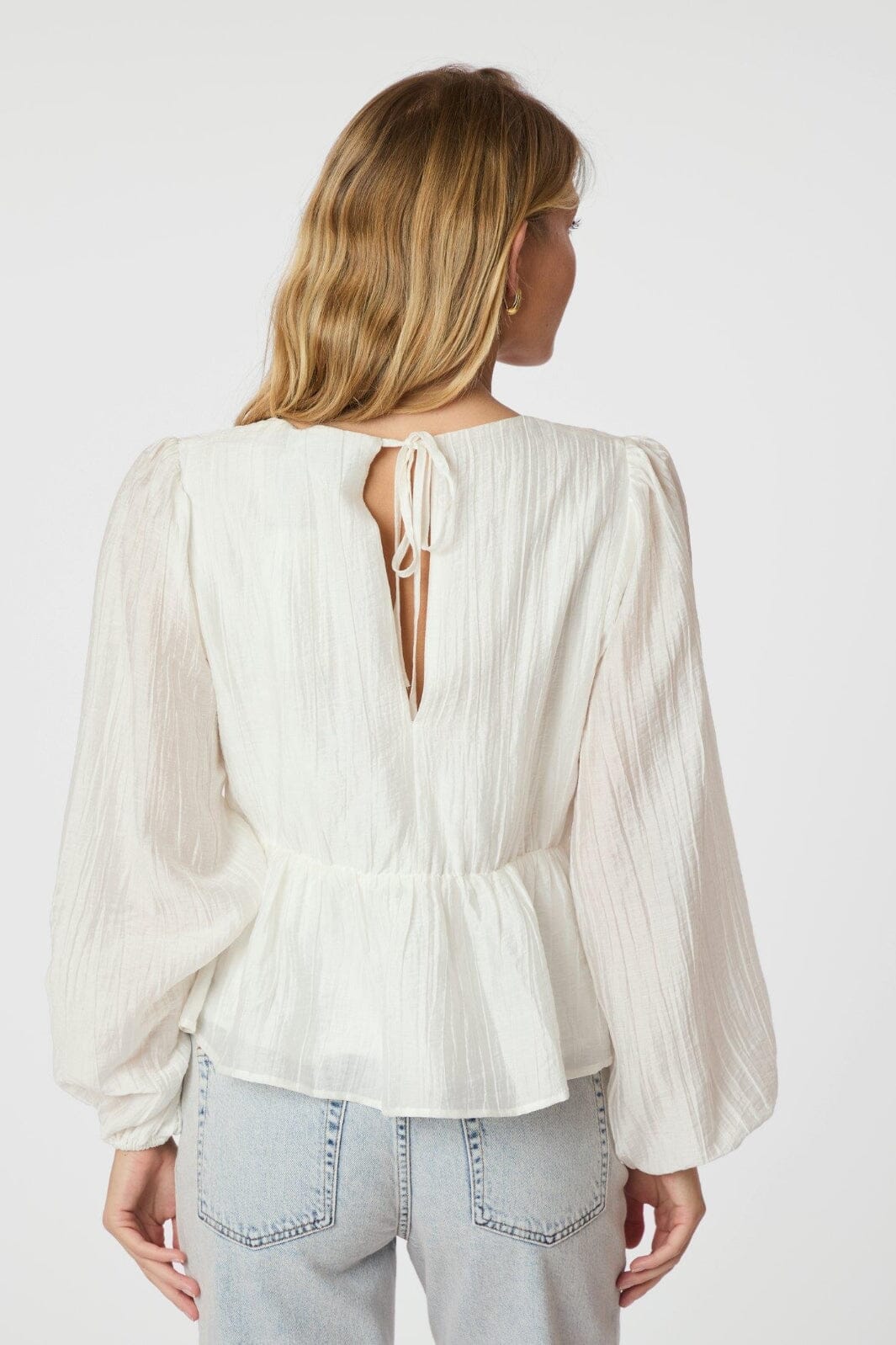 Neo Noir - Timmy Solid Blouse 164913 - 120 - White