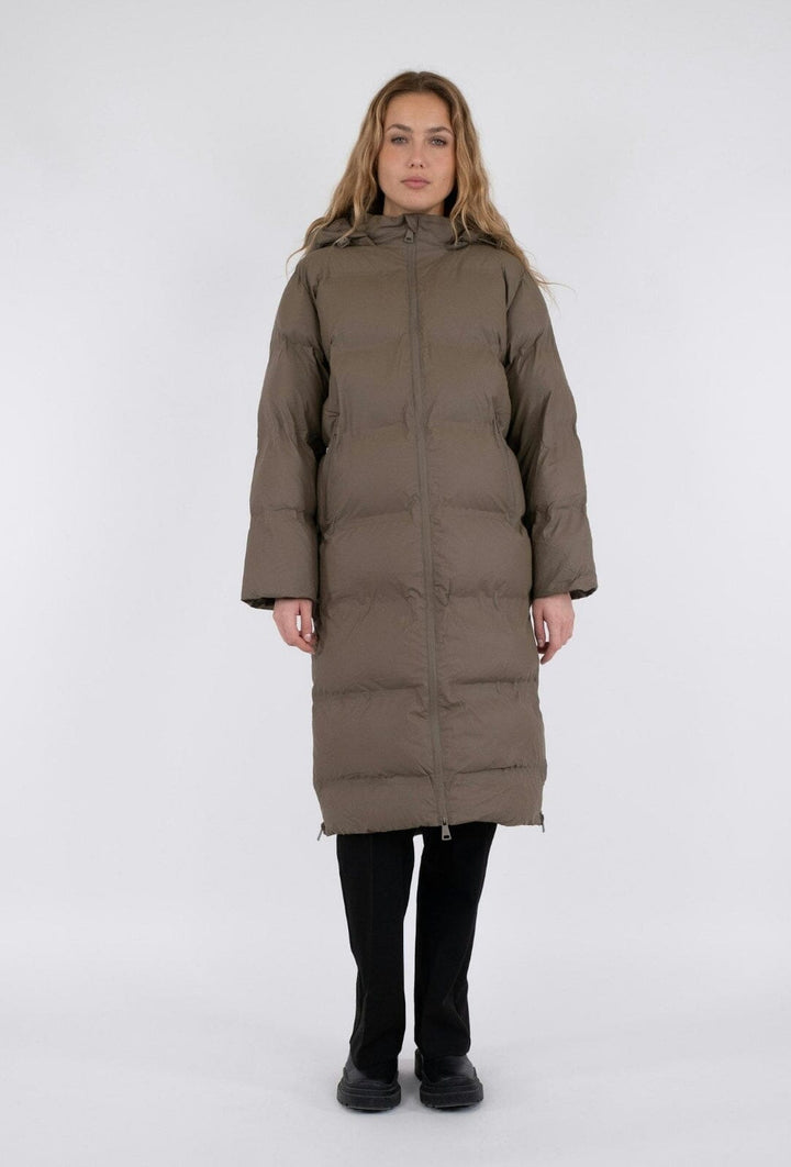 Neo Noir - Viviana C Puffer Jacket - Dark Taupe