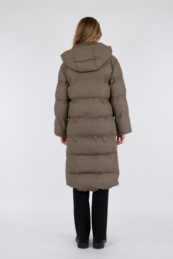 Neo Noir - Viviana C Puffer Jacket - Dark Taupe