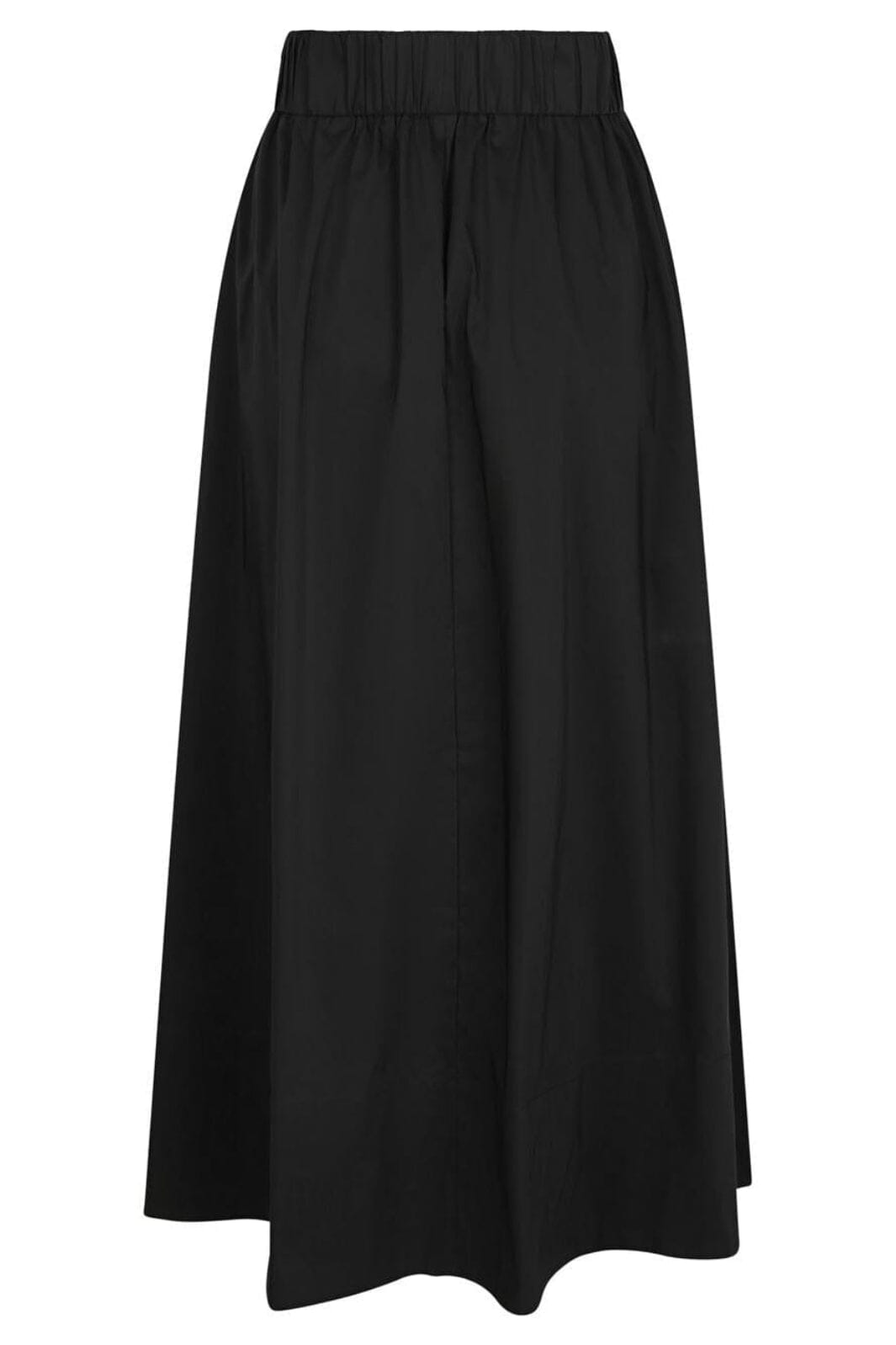 Neo Noir - Yara Long Poplin Skirt 163076 - 100 - Black