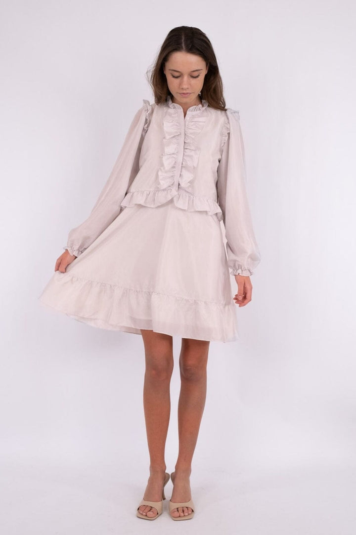 Neo Noir - Zinka Solid Dress - Ivory