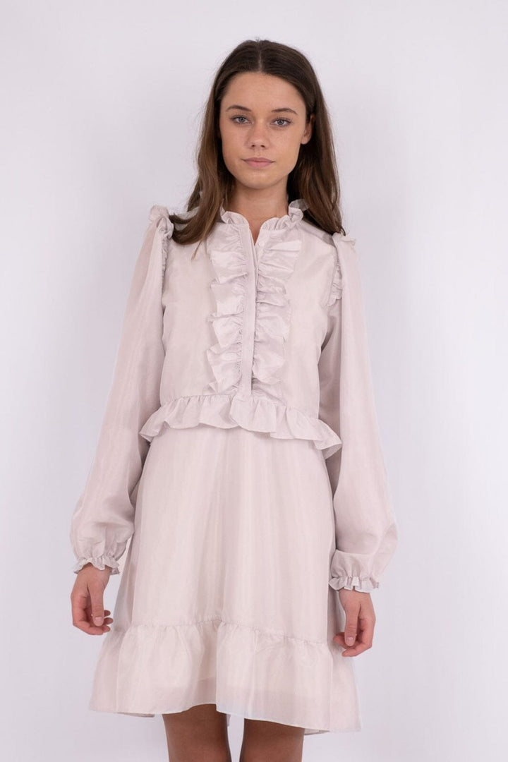 Neo Noir - Zinka Solid Dress - Ivory