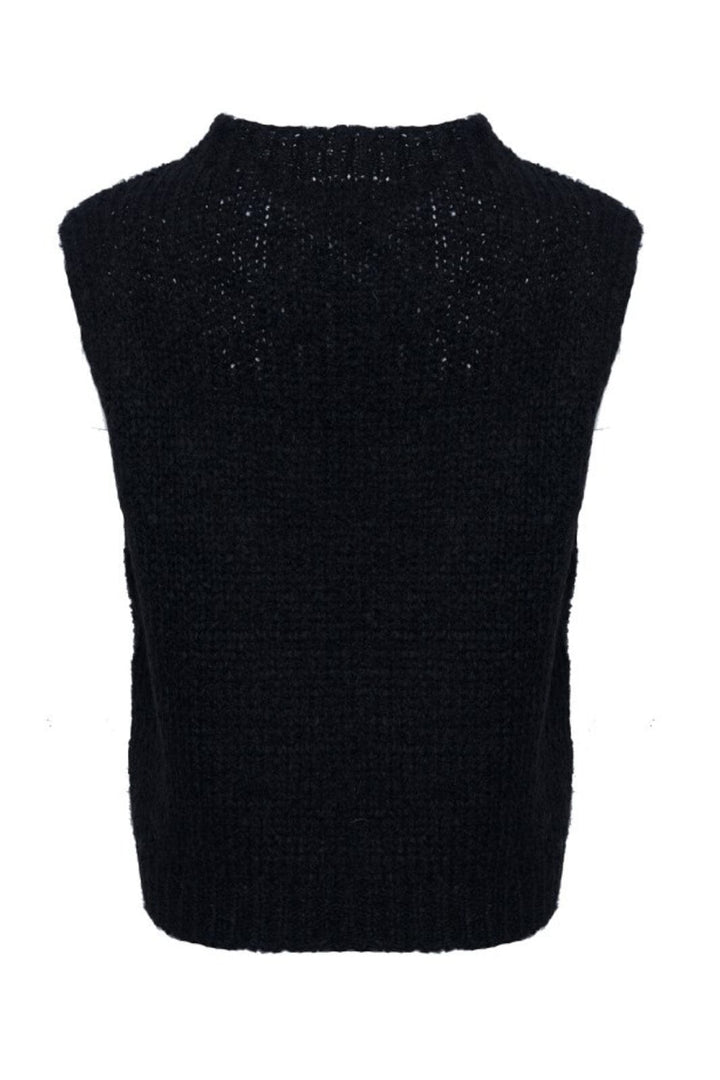 Noella - Kala Vest Wool - Black