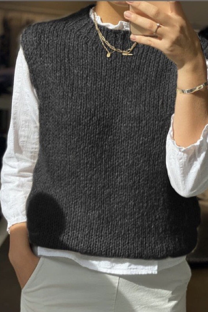 Noella - Kala Vest Wool - Black