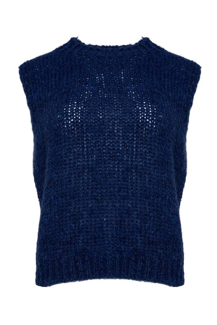 Noella - Kala Vest Wool - Navy