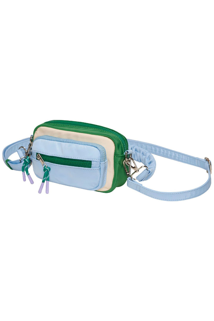 Noella - Madison Crossbody - Green/Cream/White/Skyblue