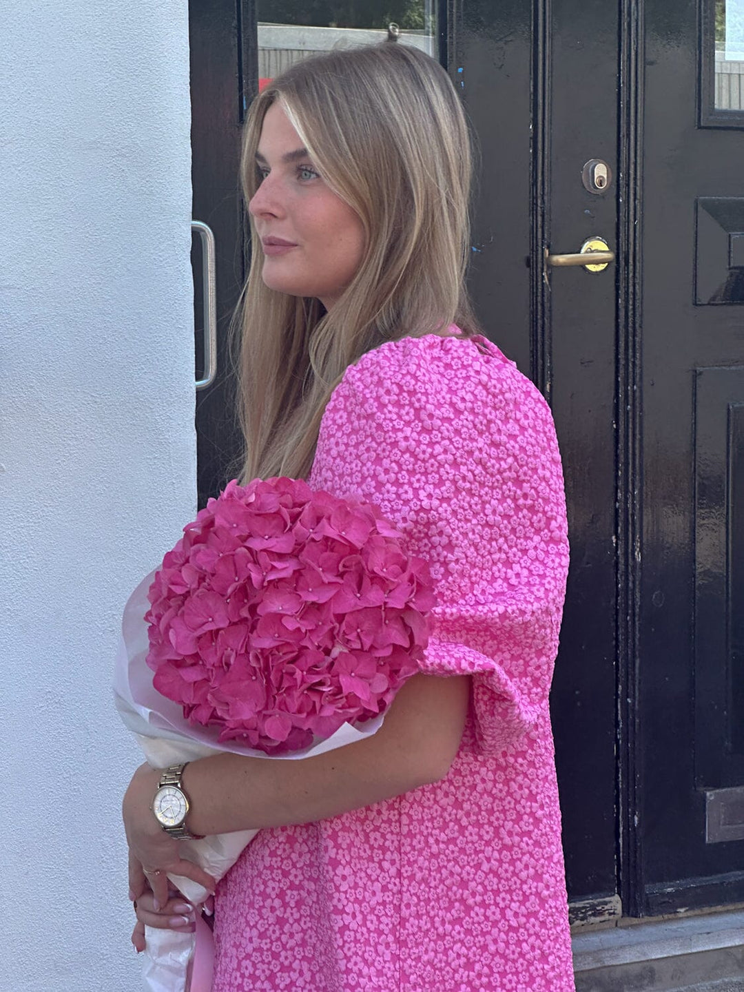 Noella - Reno Pastis Long Dress - 031 Bright Pink