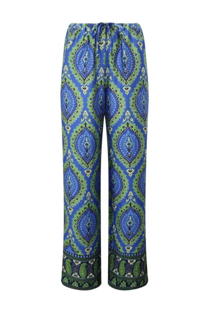 Noella - Sally Pants - 1308 Trisha Blue Print