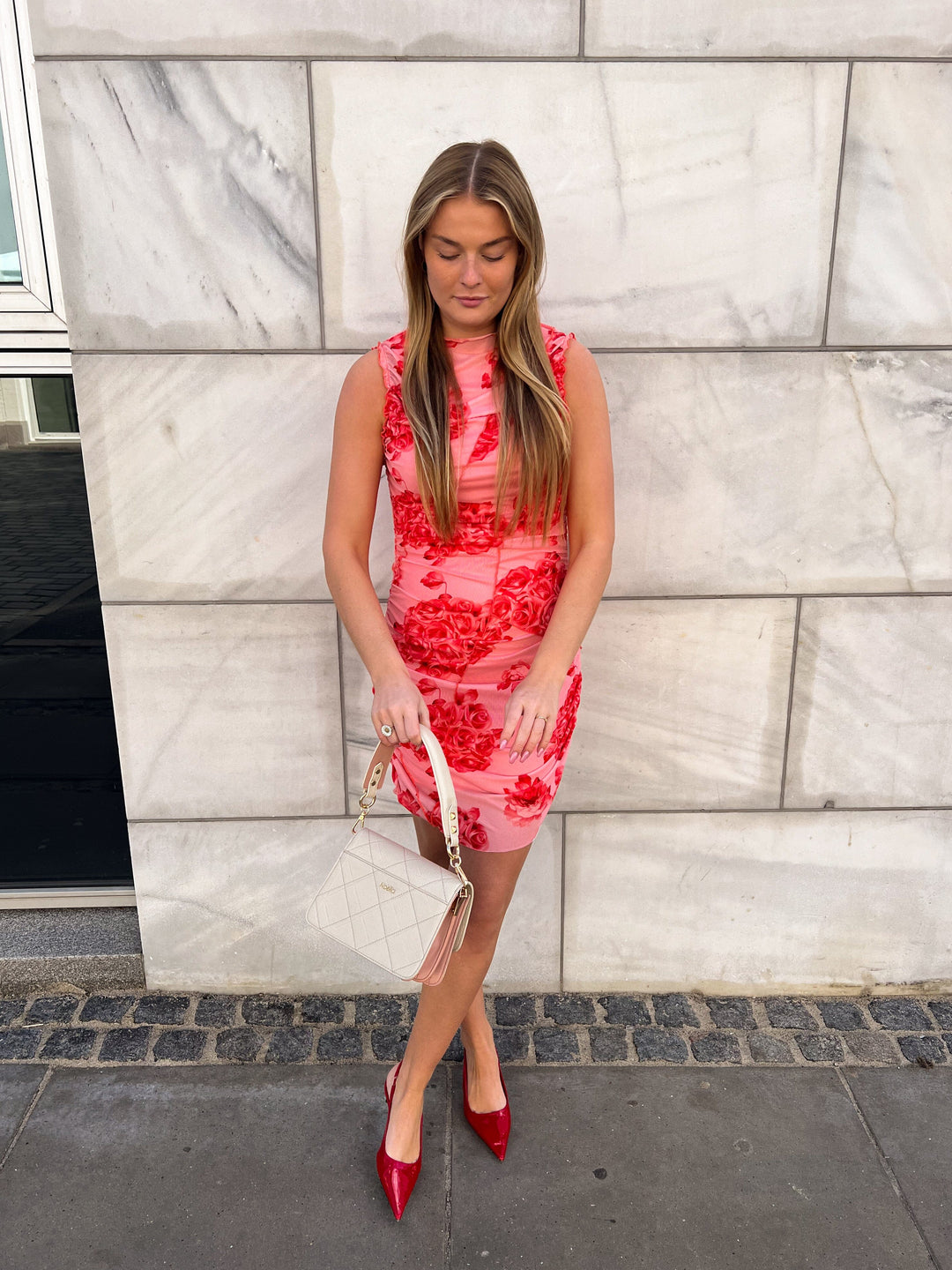 Noella - Sutton Short Dress - 486 Rose Print