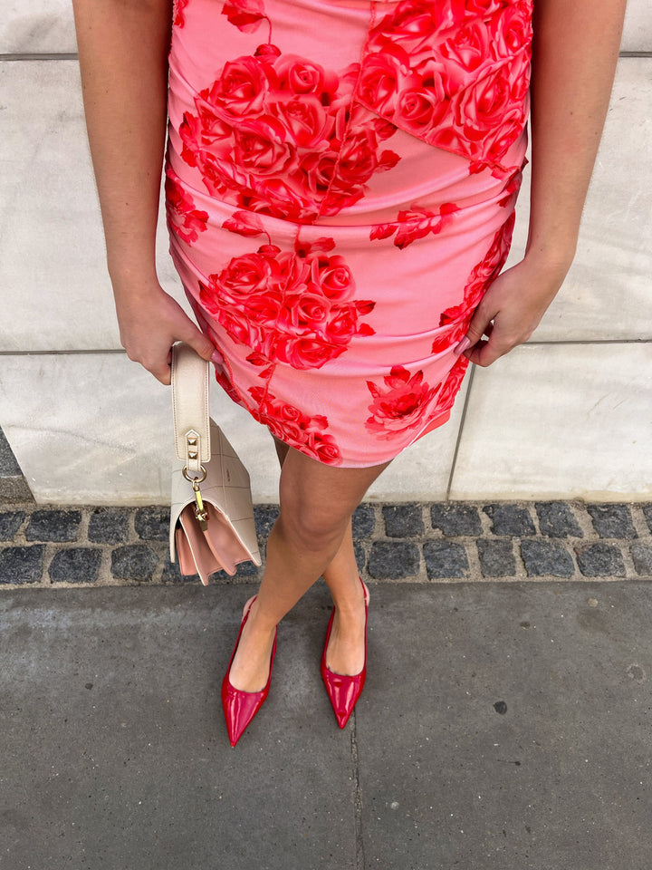 Noella - Sutton Short Dress - 486 Rose Print