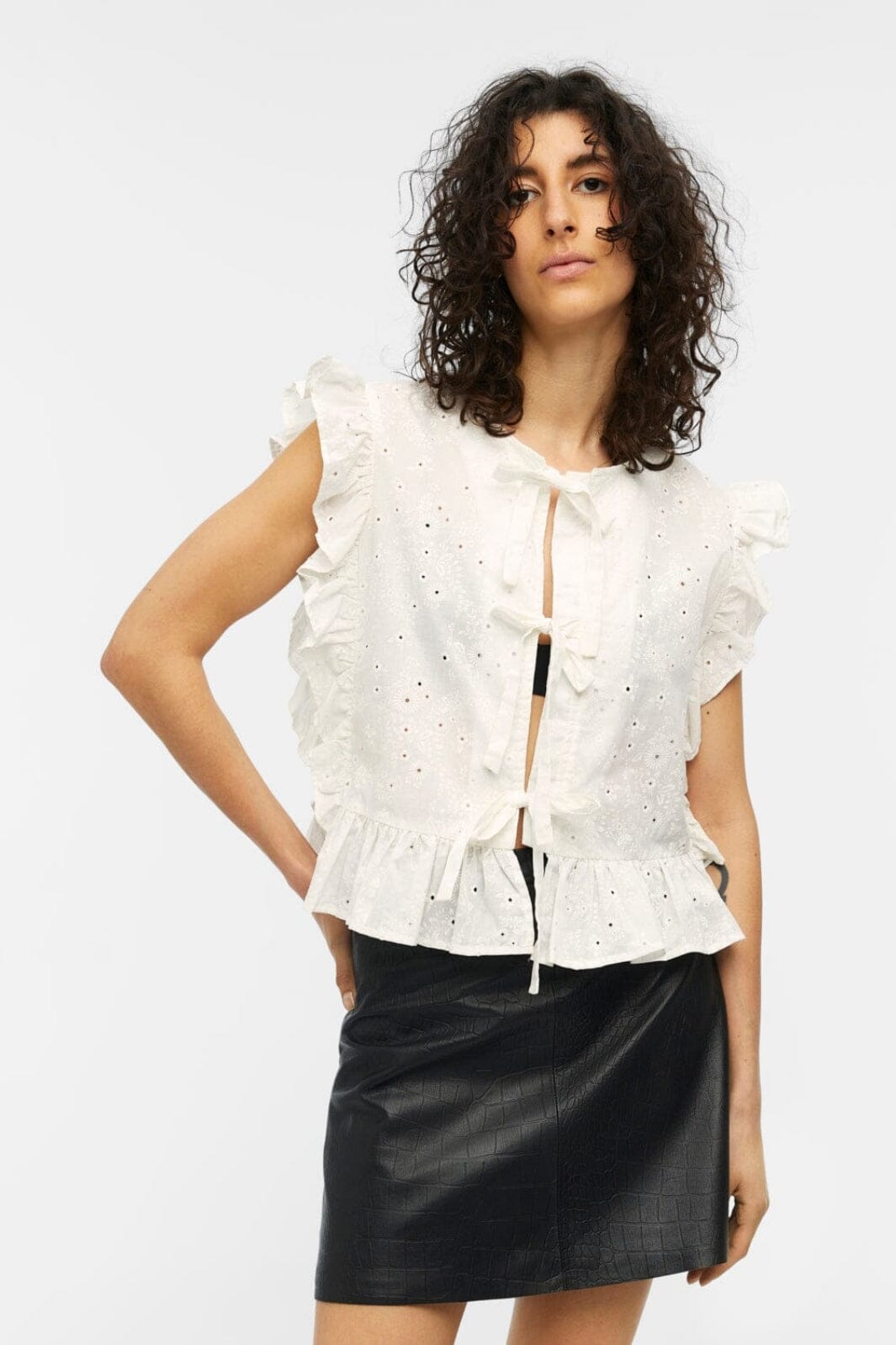 Object - Objcilie S/L Top - 4295765 Cloud Dancer