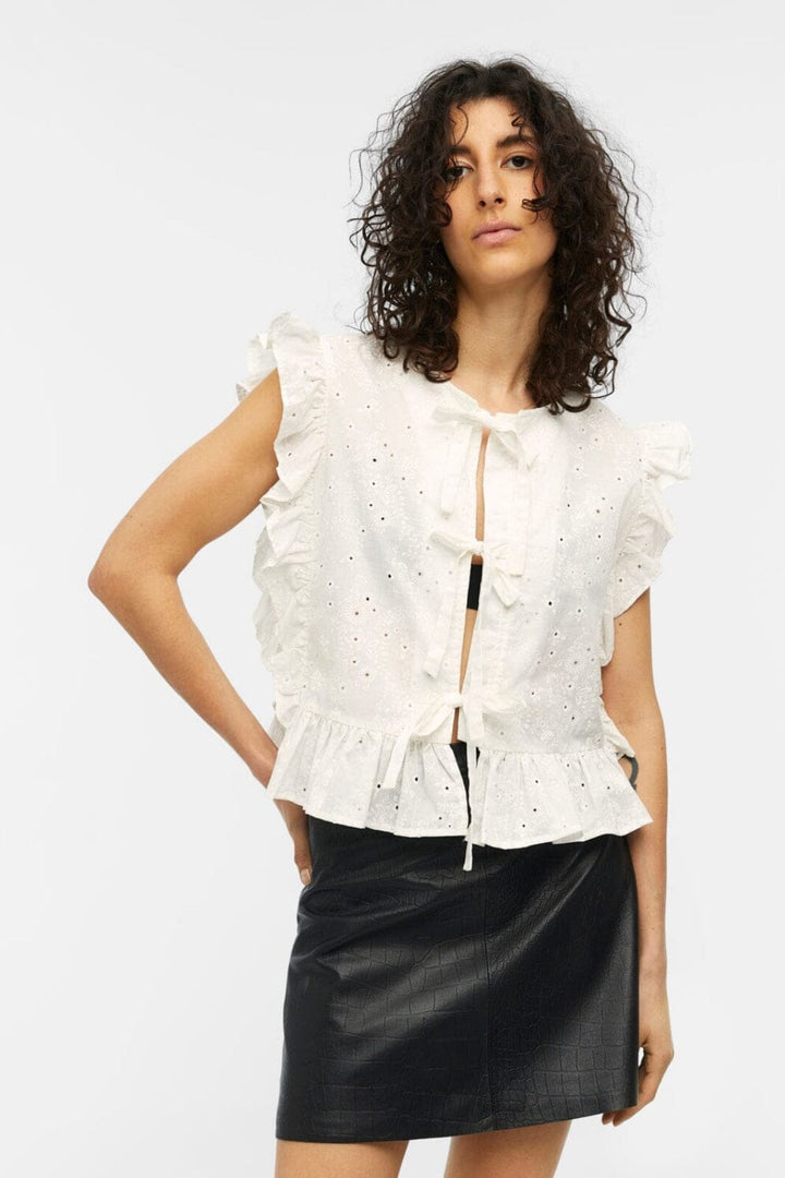 Object - Objcilie S/L Top - 4295765 Cloud Dancer