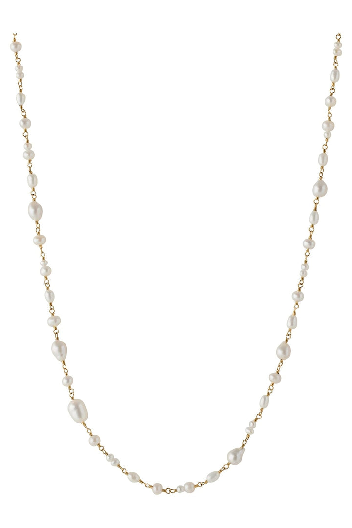 Pernille Corydon Jewellery - White Dreams Necklace - Golden