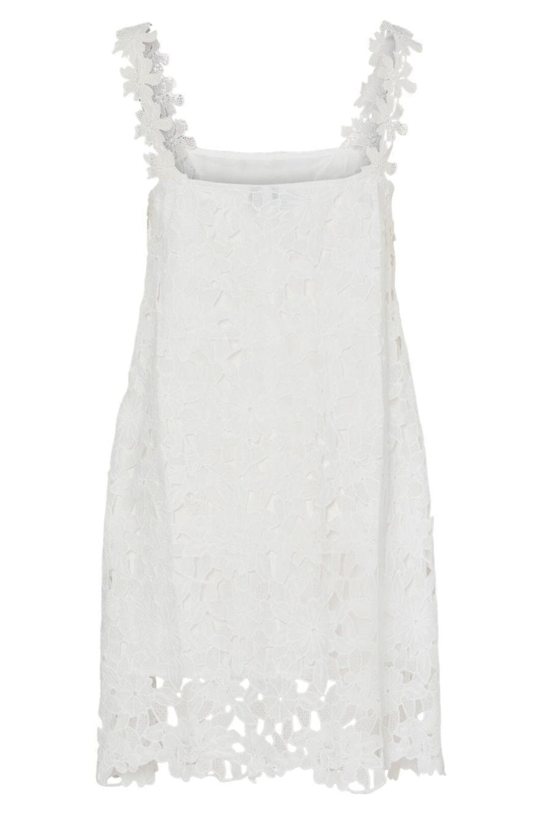 Pieces - Pcmarisa Lace Short Dress - 4944880 Bright White
