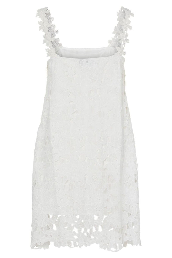 Pieces - Pcmarisa Lace Short Dress - 4944880 Bright White