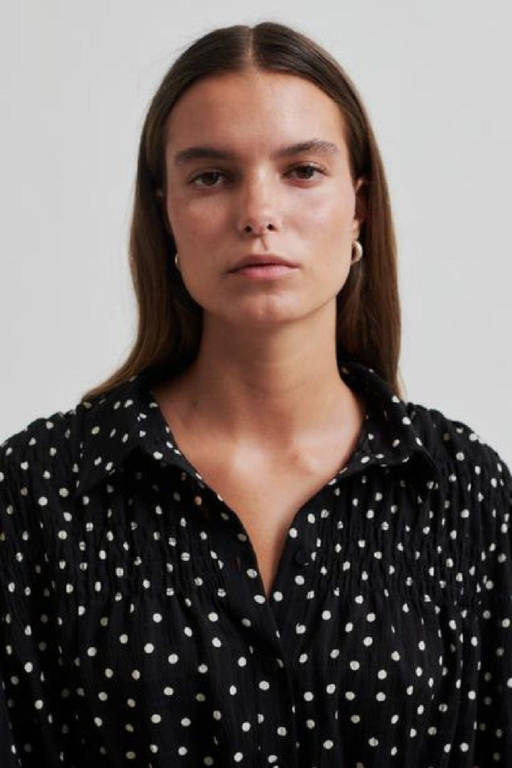 Second Female - Tuva Shirt 59492 - 8001 Black