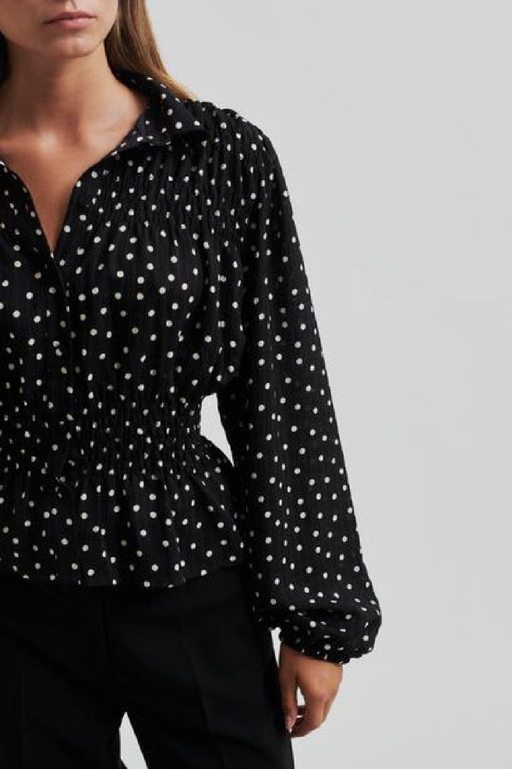 Second Female - Tuva Shirt 59492 - 8001 Black