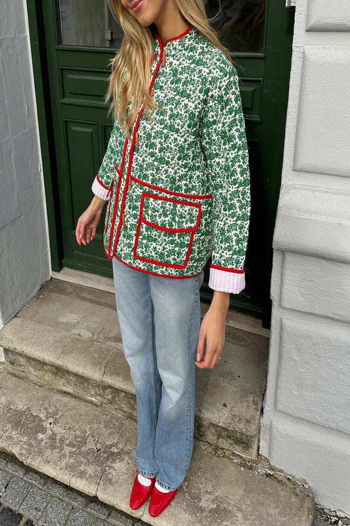 Sissel Edelbo - Adriane Jacket SE 1359 - Green Garden