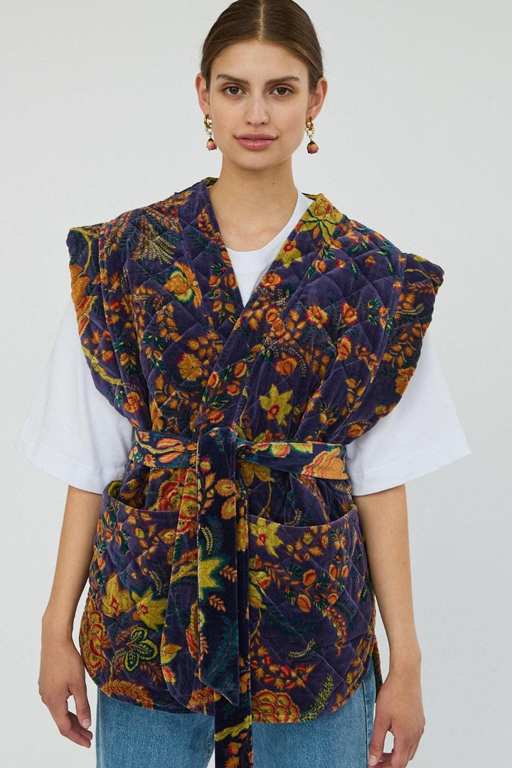 Sissel Edelbo - Cille Vest SE 1382 - Purple Delight