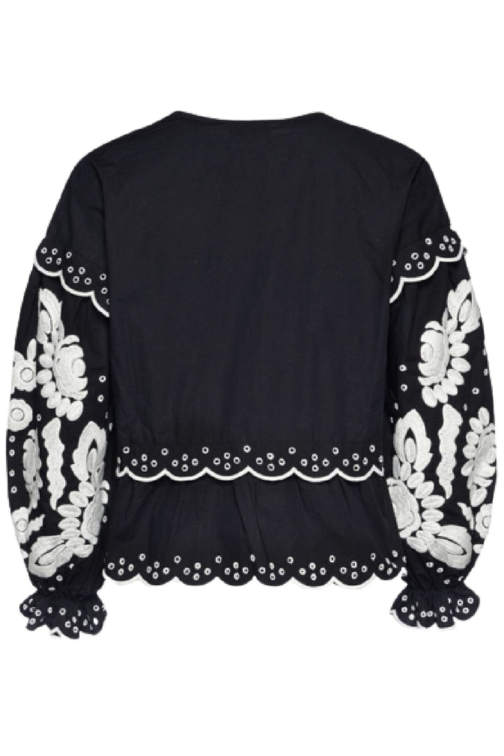 Sissel Edelbo - Martha Top SE 972.2 - Black W. White Swan