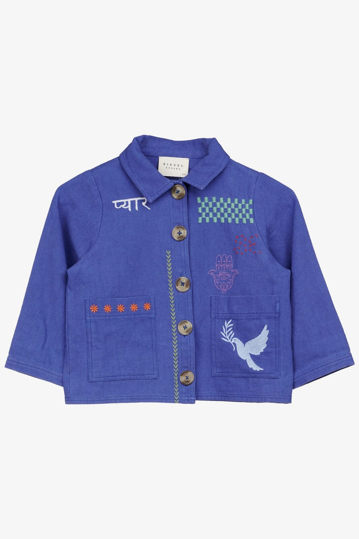 Sissel Edelbo - My Mini Jacket SE 193 - Ultramarine Blue